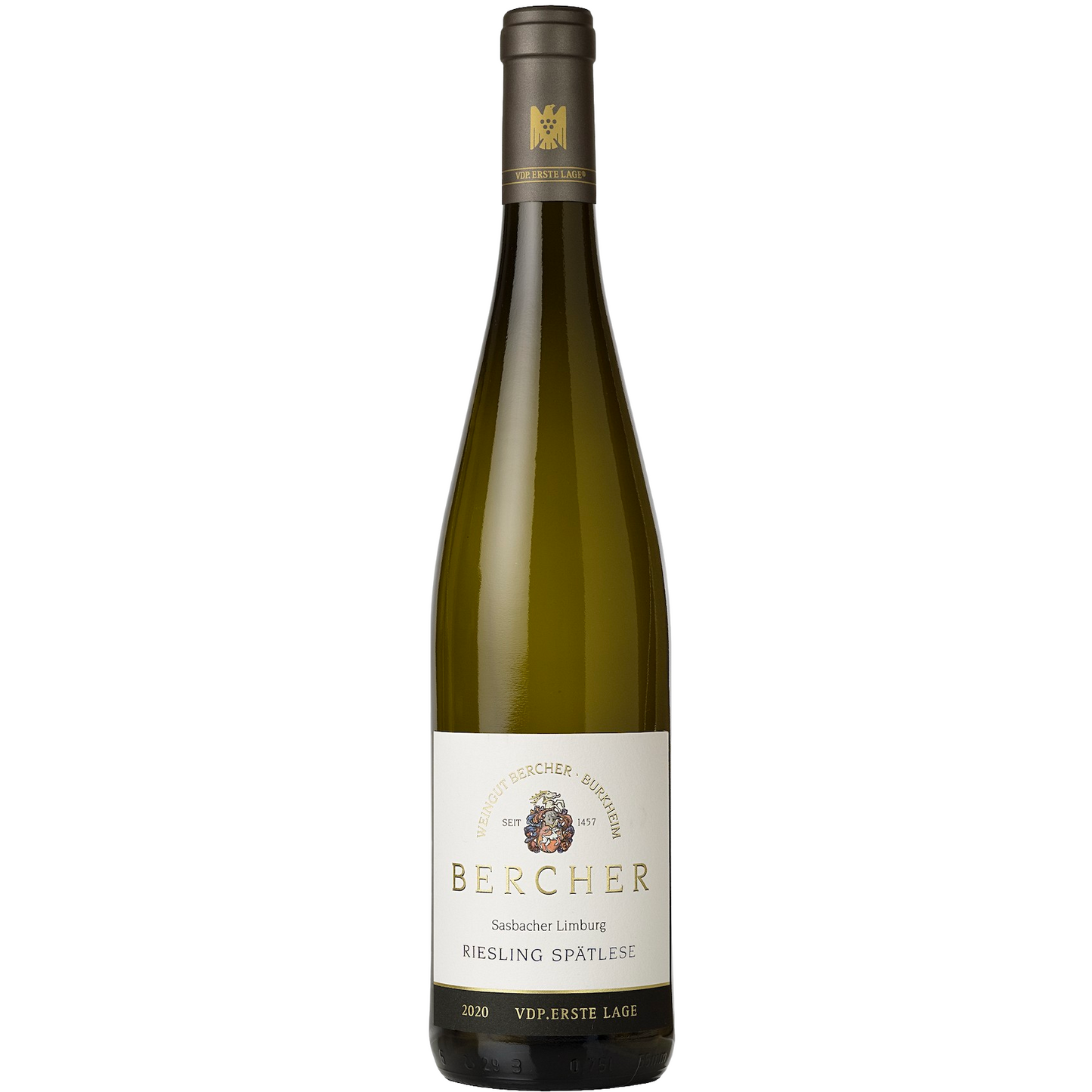 BERCHER: Riesling Spätlese fruchtsüss, Erste Lage