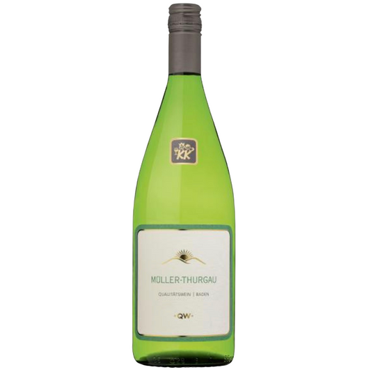 MÜLLER-THURGAU (Rivaner) - WG Königschaffhausen. Literflaske!